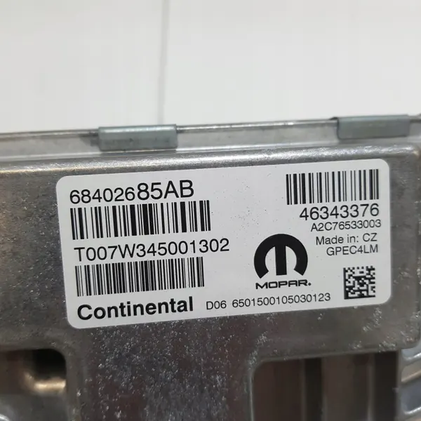 Motorcomputer OEM 68402685AB voor Jeep Renegade image 3