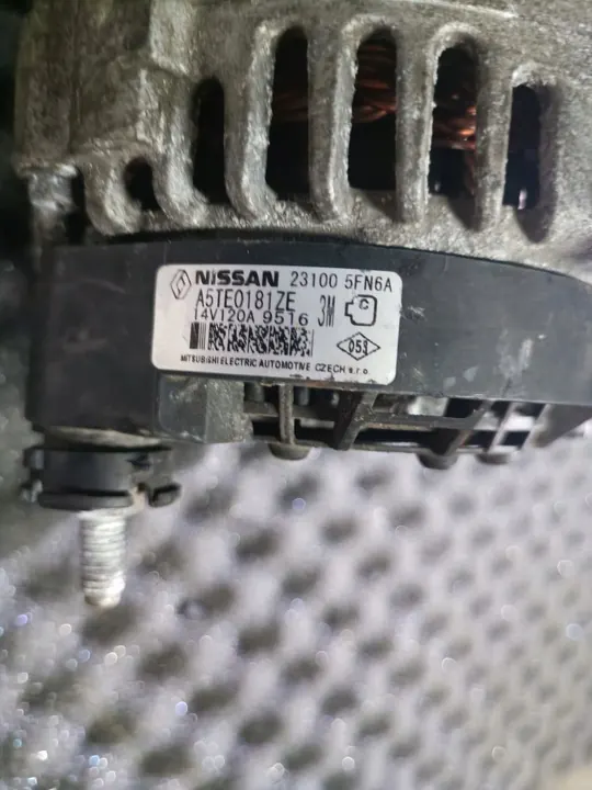 Dacia Duster II 1.6i Alternator A5TE0181ZE image 2