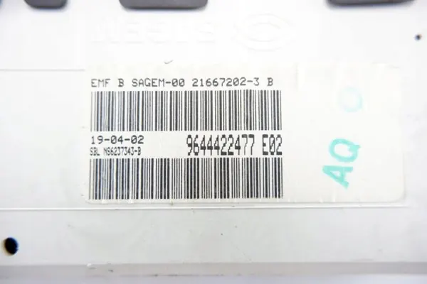 Display OEM 9644422477 för Citroen C5 I 2001-2004 image 6
