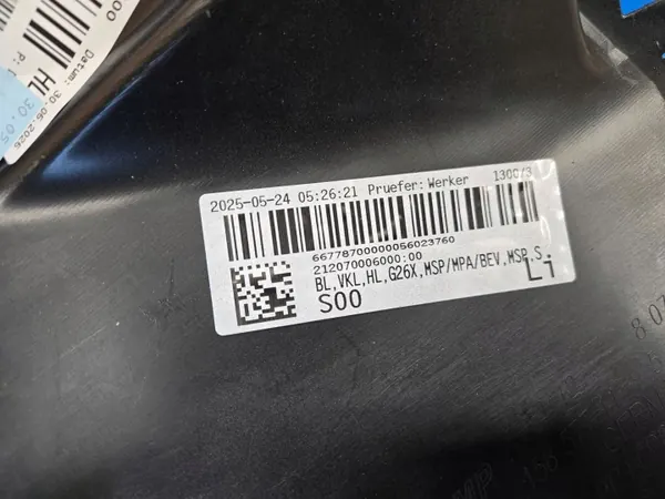Achterbumper afdekking linkerkant OEM QUA11688 image 7