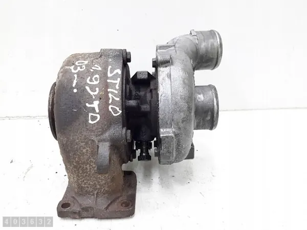 Turbocompressor Fiat Stilo 1900JTD usado OEM image 3