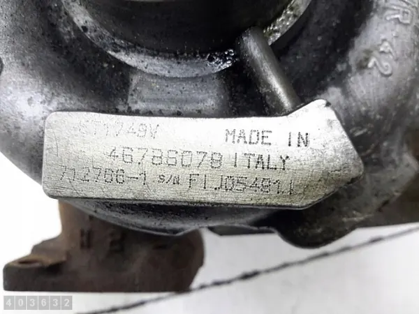 Turbocompressor Fiat Stilo 1900JTD usado OEM image 6
