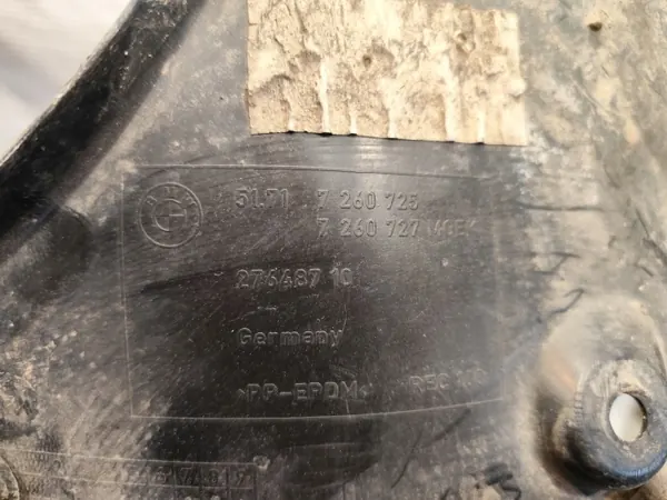 BMW F30 F31 LCI Voor Linker Spatbord OEM 7260725 image 5
