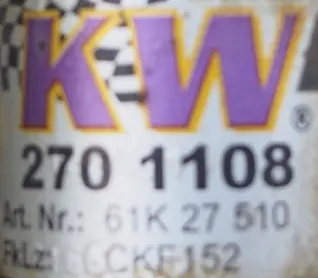 Suspension réglable KW KW2701008 Chrysler 300C / Dodge Magnum image 9