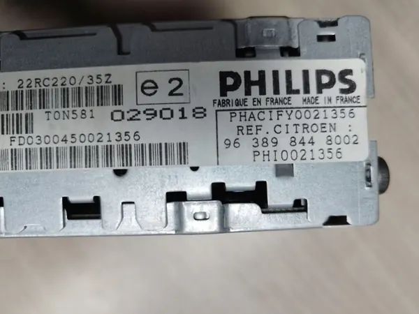 Radio Citroen Xsara 963898448002 image 4