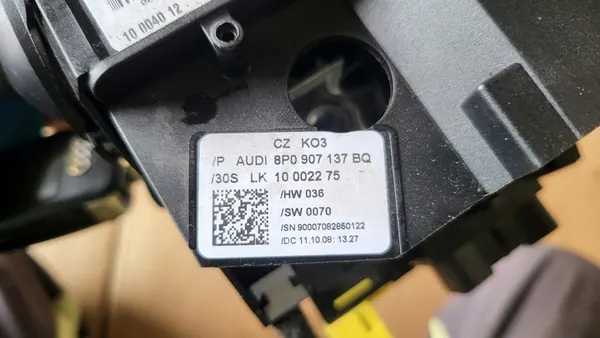 Cruise Control Schakelaar AUDI A3 8P0907137CF 8P0953513F 8P0953519E image 3