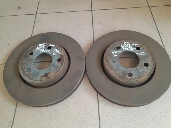 OEM III fram bromsskivor 330mm för Jeep image 2
