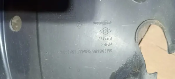 Framvänster stänkskärm OEM 93867899R för Trafic/Vivaro/Talento image 3