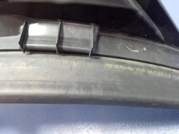 BMW OE Oberer Windschutzscheibenabdeckung OEM 7428165 image 6