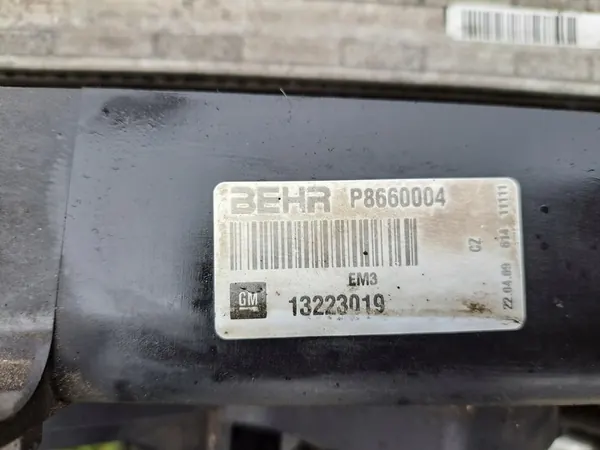 OPEL INSIGNIA A 2.0 CDTI Kylare och Fläktset OEM image 8