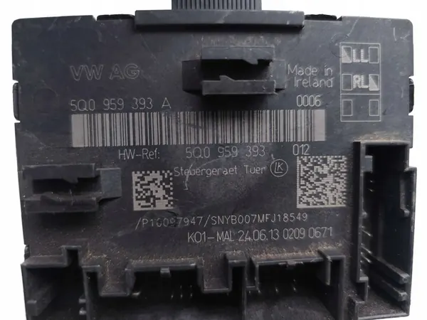 Módulo de Controle de Porta VW Golf 2.0 TDI 5Q0959393A image 7