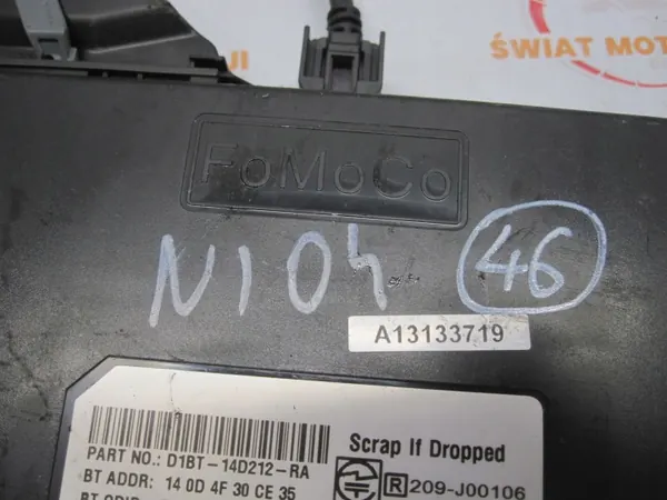 Module Bluetooth Ford D1BT-14D212-RA Occasion image 9