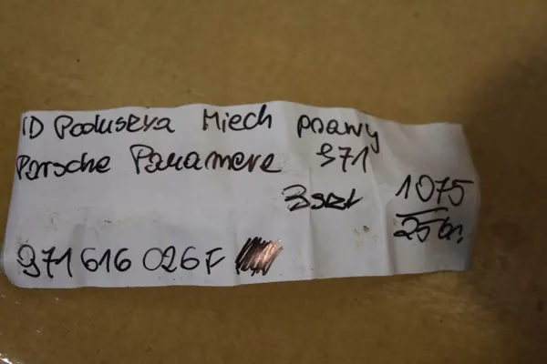 Luftfeder rechts OEM 971616026F 55 Porsche Panamera image 5