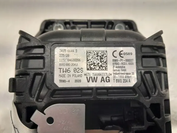 Audi A4 B9 Matkustajan Turvatyyny OEM 8W0880204J image 5