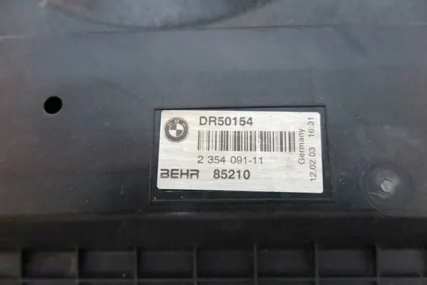 Radiador usado OEM BNE4436 para BMW 7 E65/E66 image 6