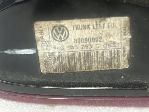 VW GOLF VI 5D HB Lámpara Trasera Izquierda 5K0945093G image 6