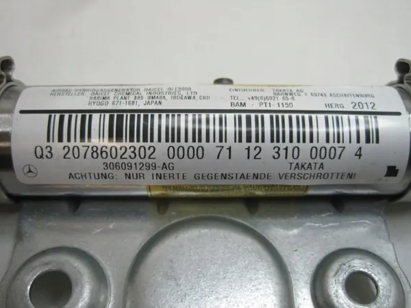 Mercedes A2078602302 Vasen Puolen Airbag-verho image 10