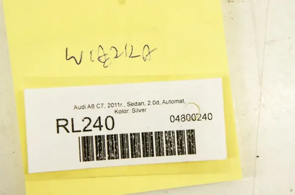 RL240 Audi A6 C7 PDC-Pysäköintisensorin Kaapeli Etu image 6