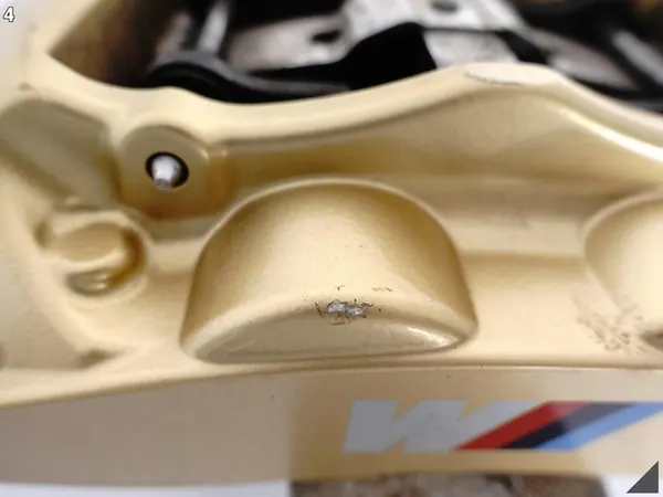 BMW M4 F82 F83 M3 F80 M-POWER Gold Keramische Bremse Rechts Hinten OEM image 5