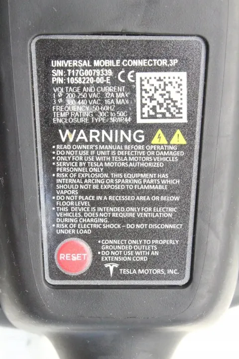 Tesla akun latauskaapeli OEM 105822000E image 7