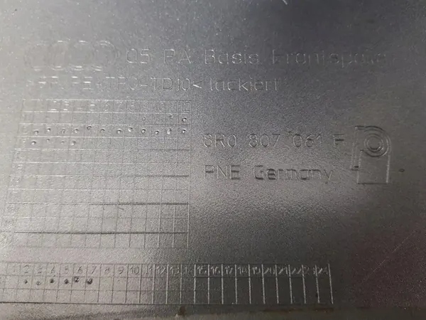 AUDI Q5 8R Parachoques Delantero 2012-2016 8R0807061F image 10