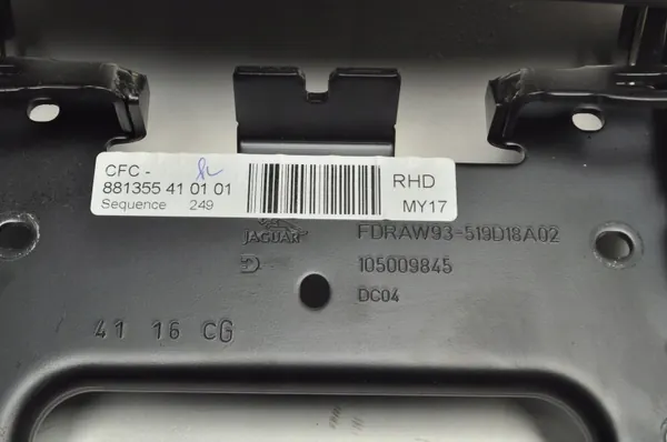 Jaguar XJ X351 konsolin käsinoja OEM AW93519D18A image 3