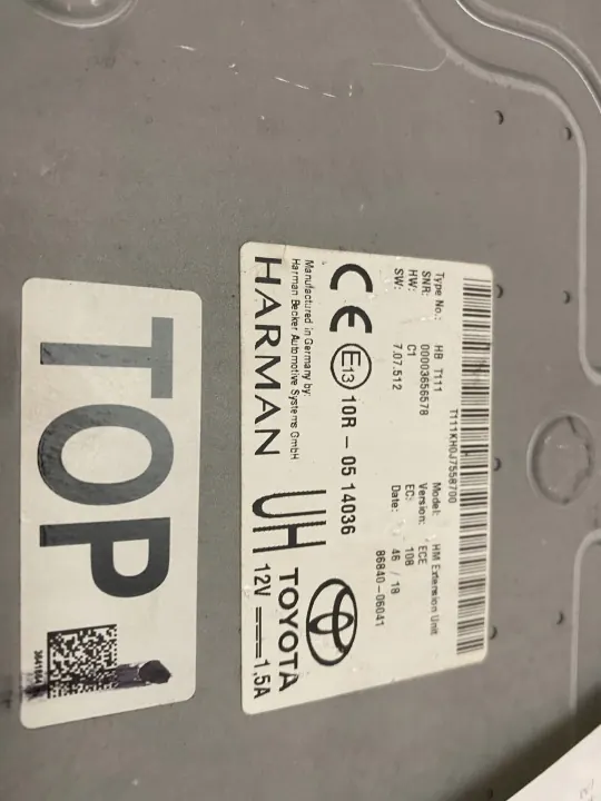 Toyota RAV4 GPS-Modul OEM 8684006041 - Gebraucht image 6