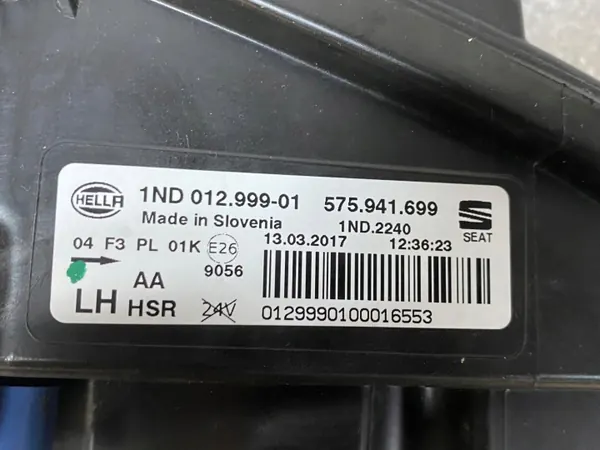 Luz DRL izquierda OEM 575941699 para SEAT Ateca image 8