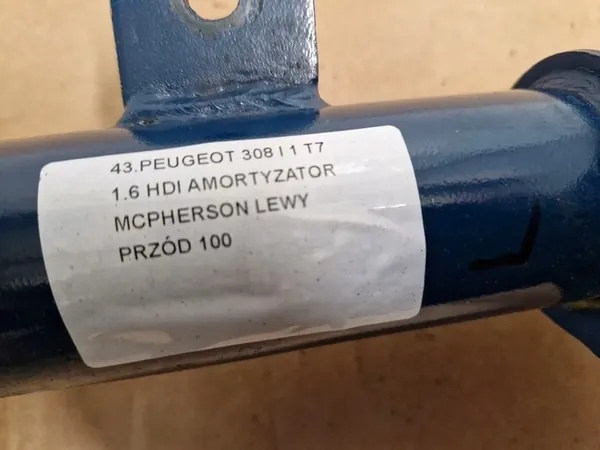 Amortisseur McPherson avant gauche PEUGEOT 308 1.6 HDI OEM image 4