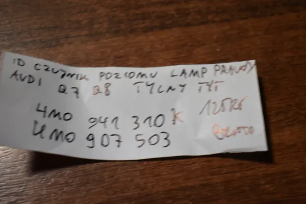 Sensor de nível de lâmpada traseira direita Audi Q7 Q8 image 4