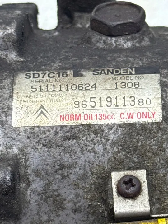 Compressore aria condizionata Citroen C4 Picasso 2.0 HDI image 4