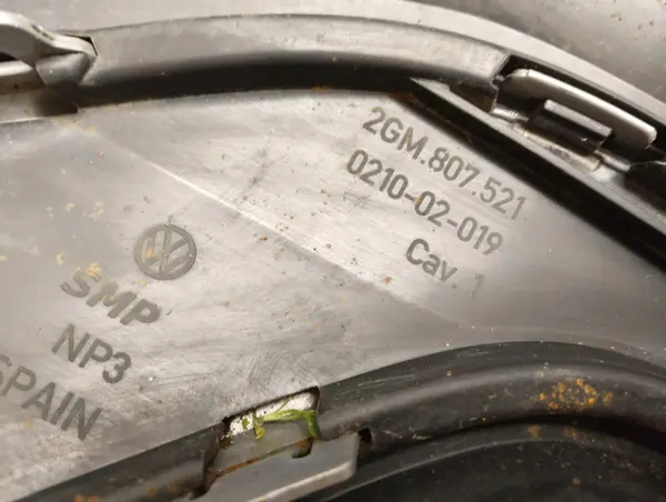 VW T-CROSS Spoiler Posteriore Paraurti 2GM807521 image 10