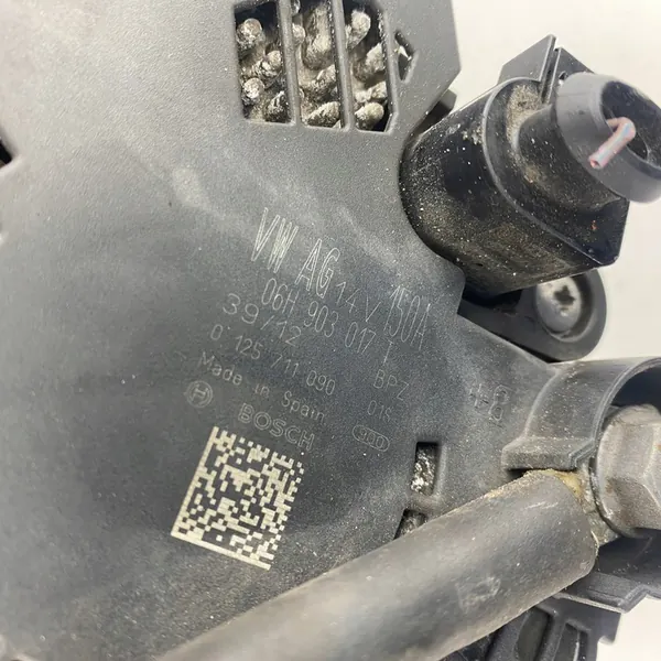 ALTERNATOR BOSCH 14V 150A AUDI A4 A5 Q5 VW 1.8 2.0TFSI 06H903017T image 4