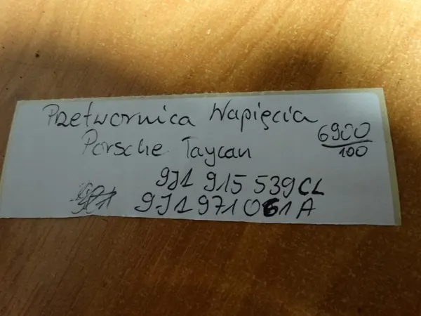 Steuermodul Porsche Taycan OEM 9J1915539CL image 6