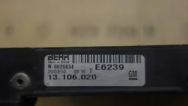 Opel OE 13106020 Ilmastointijäähdytin image 4