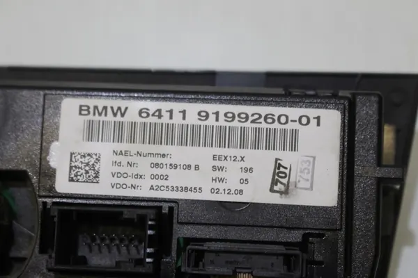 BMW 1 E87 Luchtbedieningspaneel 9199260-01 image 6