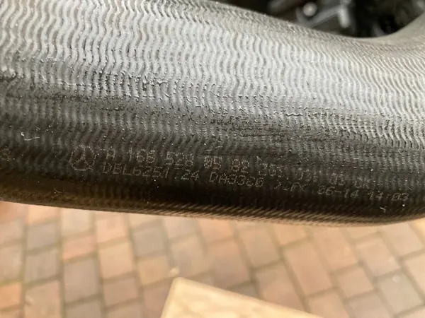 Intercooler-slang Mercedes-Benz Sprinter E-Klasse A1665280582 image 2