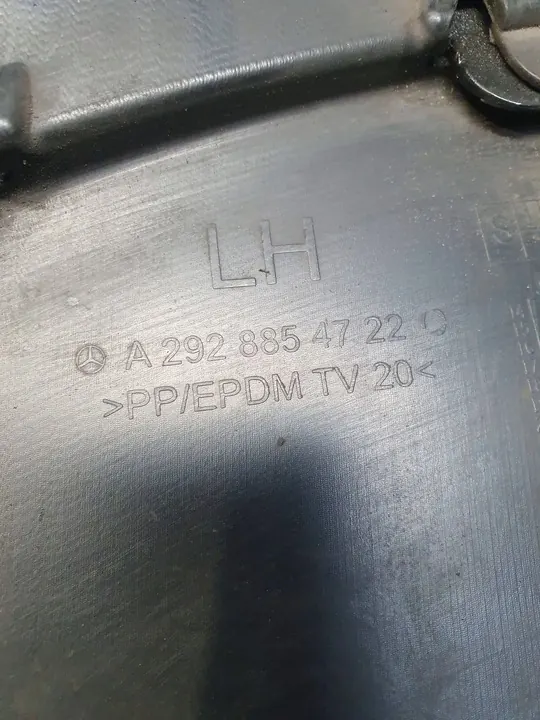 Fram vänster stötfångarhörn Mercedes GLE A2928854722 image 9