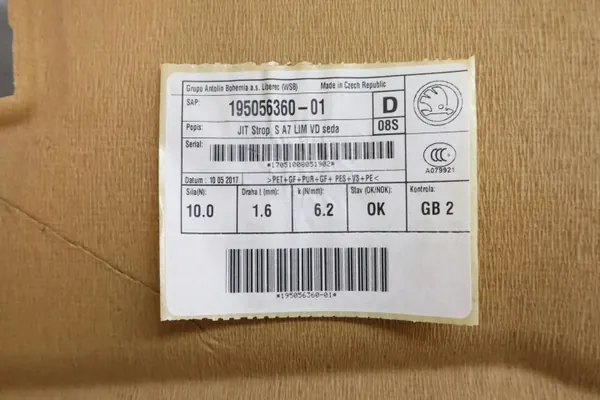 Plafonnier Skoda Octavia II HB OEM PODSUFITKA image 7