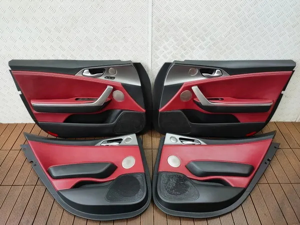 KIA STINGER 17-21 GT Dörrklädsel Set OEM 4st image 2
