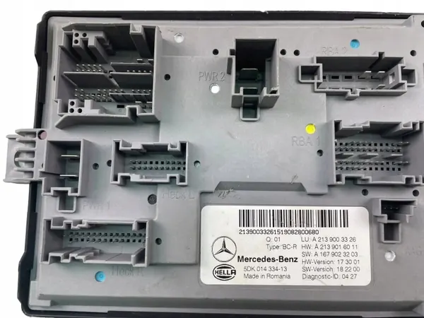Módulo Confort Mercedes-Benz OEM A2139003326 Usado image 4