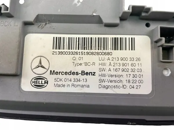 Módulo Confort Mercedes-Benz OEM A2139003326 Usado image 5