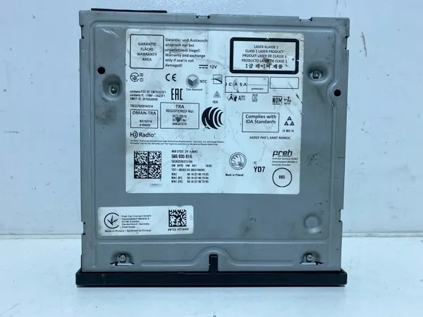 Lector MIB Skoda Octavia III Lift OEM 565035874 image 3
