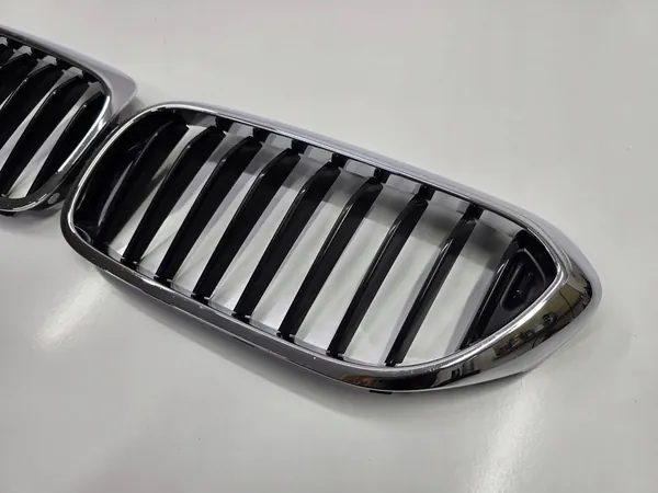 Front Bumper Kidney Grille for BMW 5 G30 G31 17- L+P Set image 2