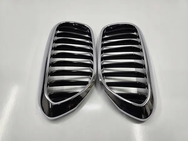 Front Bumper Kidney Grille for BMW 5 G30 G31 17- L+P Set image 5