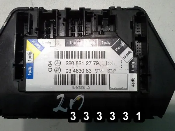 Interruptor Mercedes OEM AM-333331 para Classe S 2001 image 2