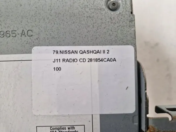 Radio Nissan Qashqai J11 OEM 281854ca0A image 7