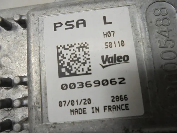 Conversor de Módulo de Lâmpada Original 00369062 Peugeot 3008 II image 4