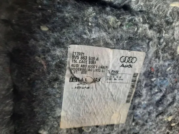 Tapete Audi A3 S3 8V 8V5863919A image 3