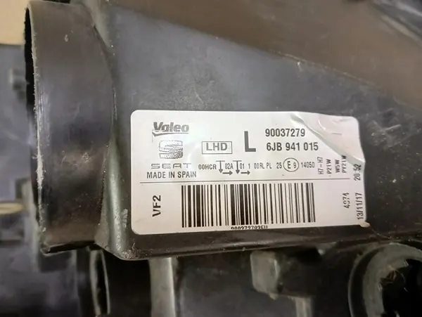 Farol esquerdo SEAT Toledo IV 12- OEM 6JB941015 image 6